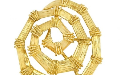Gold Pendant-Brooch, Tiffany & Co.
