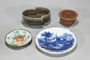 Group of Four Various Ceramics