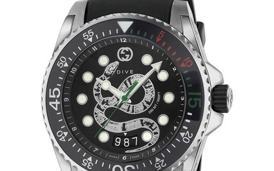 Gucci Dive Stainless Steel Men's