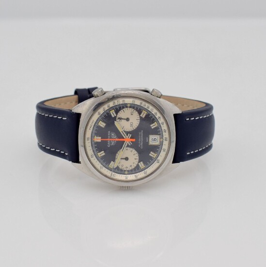 HEUER Carrera reference 1153 unpolished gents-wristwatch with...