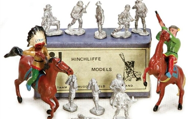 HINCHLIFFE MODELS pewter figures in original box