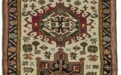 Hand-Knotted Tribal Design 24X66 Runner Rug Oriental Hallway Kitchen Carpet