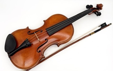 Heinrich Theodore Violin & W. R. Schuster Bow