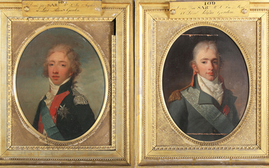 Henri-Pierre Danloux - Louis Antoine de Bourbon, duc d'Angoulême (1775-1844) and Charles F