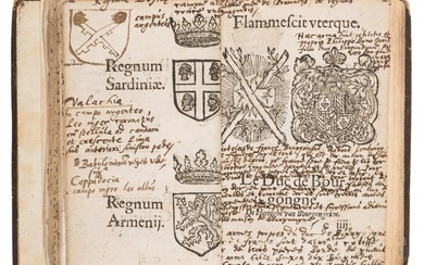 Heraldry.- Lautte (Jean) Le jardin d'armoires..., first edition, Gent, Geeraert van Salenson, 1567.