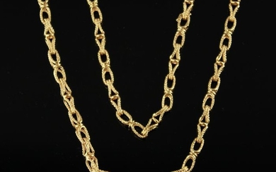 Hermes - 18 kt. Yellow gold - Necklace