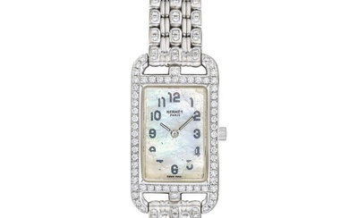 Hermes Cape Cod Ladies' Watch in 18K White Gold