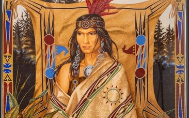 Hermes Paris, (Wa Ko Ni) Native American Princess