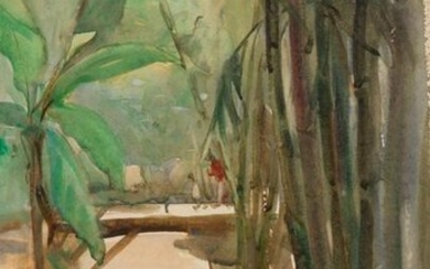 Hilda May Gordon Britsh, 1874-1972 Tree Study, Bali