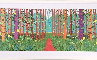 Hockney, David: David Hockney - The Arrival of Spring