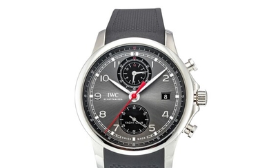 IWC | PORTUGUESE YACHT CLUB, REFERENCE IW 390503, A STAINLESS STEEL CHRONOGRAPH WRISTWATCH WITH DATE, CIRCA 2018