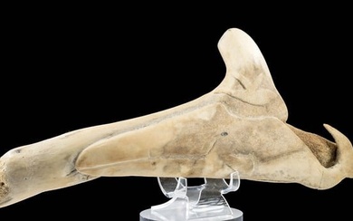 Inuit Whale Bone Carving, Multiple Whales