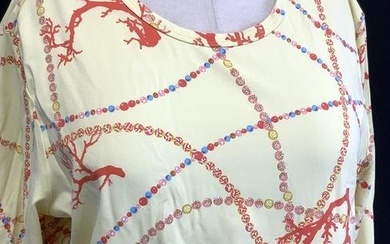 J. McLaughlin Sea Coral Shirt, sz XL