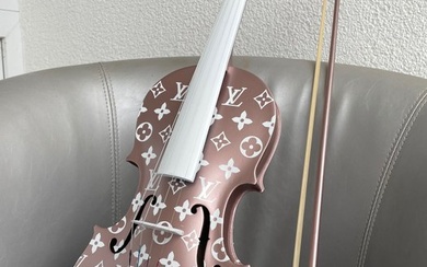 J.R Custom Made - Violin of Louis Vuitton - Rosé & White