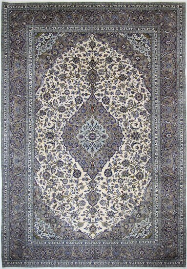 Kashan Kork - Very fine carpet - 418 cm - 292 cm