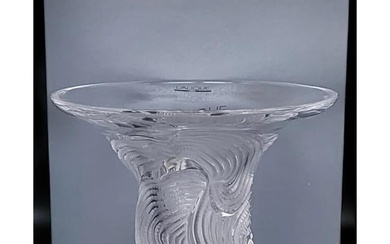 Lalique Crystal Sertella Vase