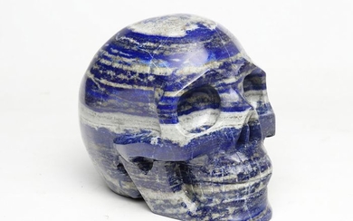 Lapis lazuli Exceptional Large Lapis Lazuli skull - 13×13×11.6 cm - 1520 g