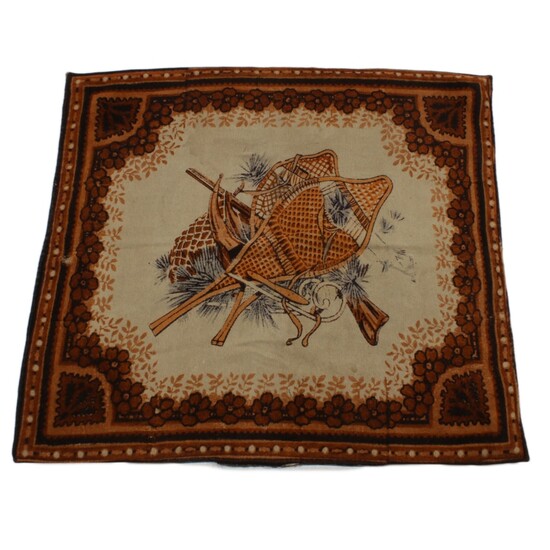 Late Victorian Horsehair Carriage Lap Blanket, Late 19th to Early 20th Century