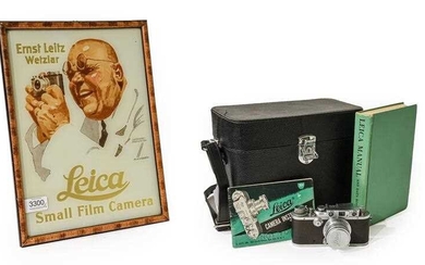 Leica IIIb Camera no.281044, with Summaron f3.5 35mm lens,...