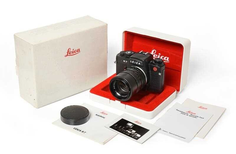 Leica R7 Camera no.1909315 with Leitz Wetzlar Elmarit-R f2.8...