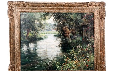 Louis Aston KNIGHT: Cottage Scene - Painting