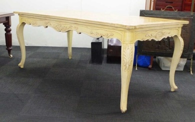 Louis XV style parquetry top table