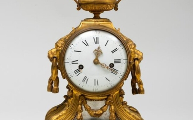 Louis XVI Ormolu Mantel Clock, After a Design by Le Duc
