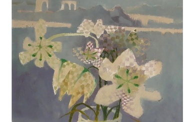 MARY FEDDEN, R.A., BRITISH, 1915 - 2012, OIL ON CANVAS Title...