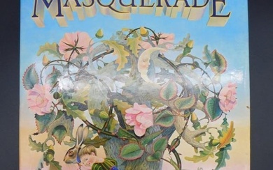 MASQUERADE BOOK BY KIT WILLIAMS WITH NEWS STORY VINTAGE ANTIQUE