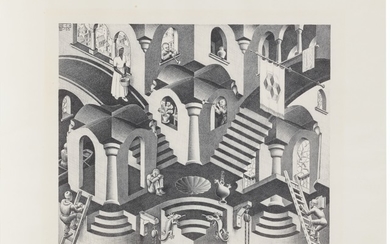 MAURITS CORNELIS ESCHER (1898-1972), Convex and Concave