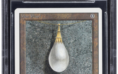 Magic: The Gathering Mox Pearl Unlimited Edition BGS Trading...