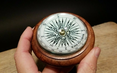Magnifying Glass Navigational Compass