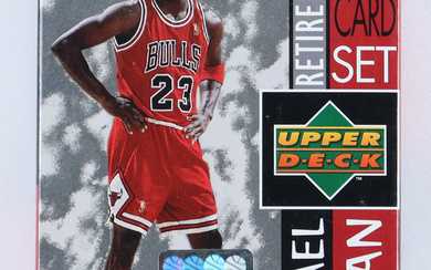 Michael Jordan 1999 Upper Deck 23 Retirement Complete Boxed Card Set