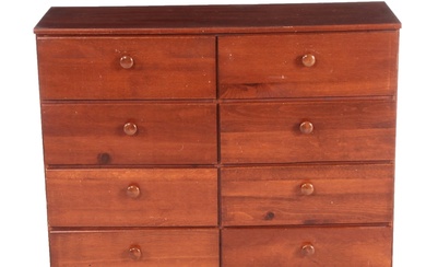 Mid Century Modern Style Pine Chest of Drawers, Mid to Late 20th C.