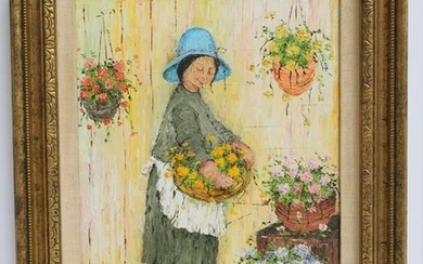 Mildred Barrett, Flower Seller