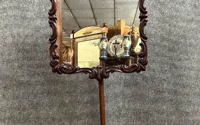 Miroir Psyché De Courtoisie Ou Barbière époque Napoléon III
