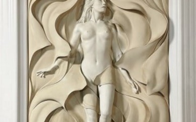 Modernist Bonded Sand Sculpture, Bill Mack