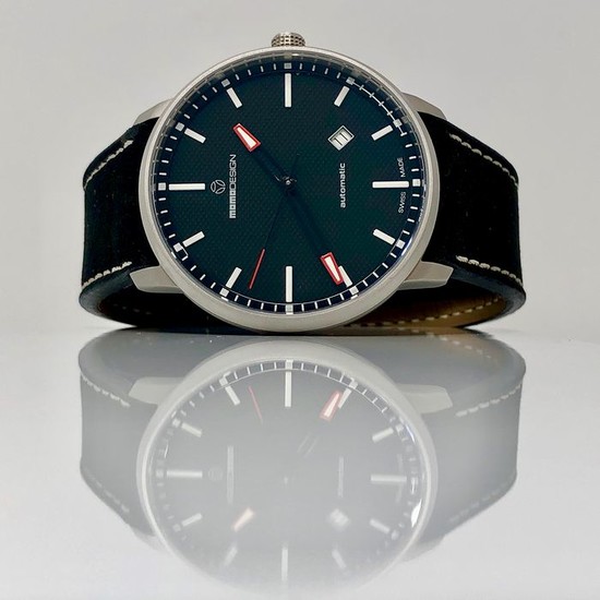 MomoDesign - Automatic Watch Essenziale Black Swiss Made - MD6004SS-12 - Men - Brand New