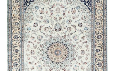 Nain 6 La Neu/ New Habibian - Signed carpet Habibian with a lot of silk - 310 cm - 212 cm