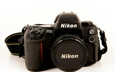 Nikon F100 Film Camera with 20mm Lens