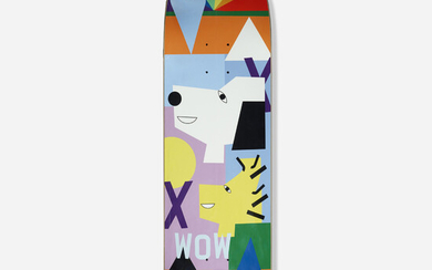 Nina Chanel Abneyb.1982, Peanuts skateboard deck