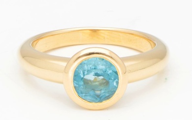 No Reserve Price - Ring - 18 kt. Yellow gold - 1.30 tw. Spinel