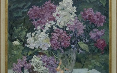 Oil painting Lilac