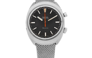 Omega. A stainless steel manual wind chronograph bracelet watch Chronostop, Ref 145.010, Circa 1968