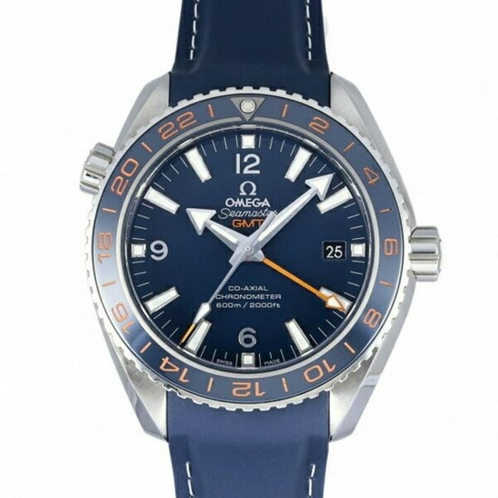 Omega OMEGA Seamaster Planet Ocean Good 232.32.44.22.03.001 Blue Dial Watch Men's