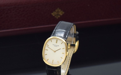 PATEK PHILIPPE Ellipse d´Or 18k yellow gold wristwatch reference 3548,...