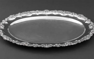 PAUL STORR - GEORGE III SILVER TRAY fr. SOTHEBY's