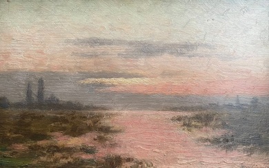 P.J.C. Gabriel (1828-1903), Toegeschreven aan - Hollands landschap
