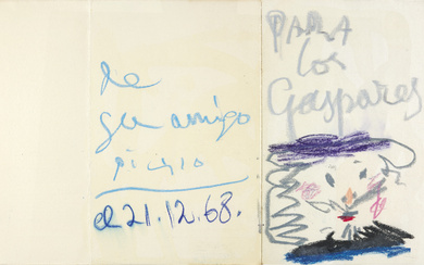 Pablo Picasso (1881-1973) Portrait d’homme moustachu