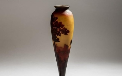 Paul Nicolas, 'Paysage' vase, 1919-25